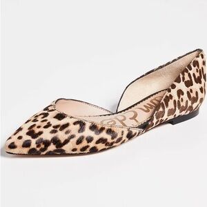 Sam Edelman Rodney Flat - Leopard Print Calf Hair Size 7.5